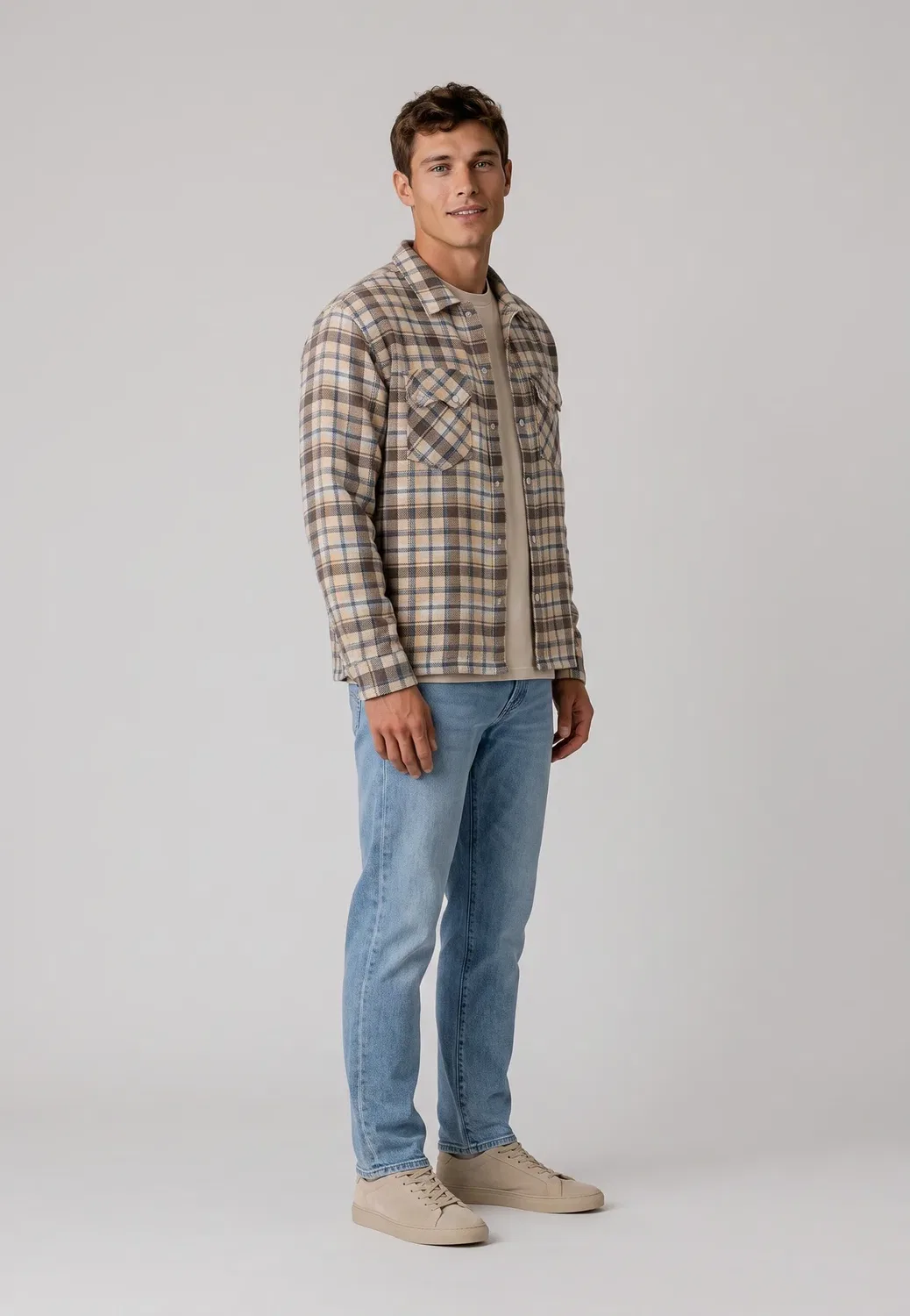 0085P . - рубашка Levi'S, Beige — фото 2