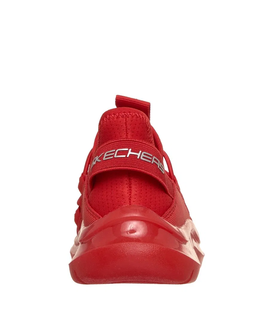 Кроссовки детские с цельноформованной подошвой Skechers, Red — фото 4