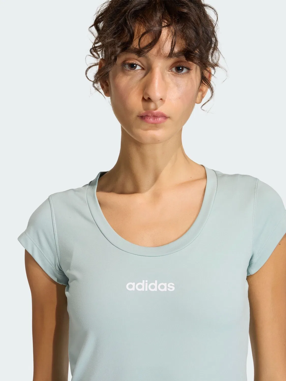 Футболка Hyperglam Baby T-Shirt adidas, зеленый — фото 3
