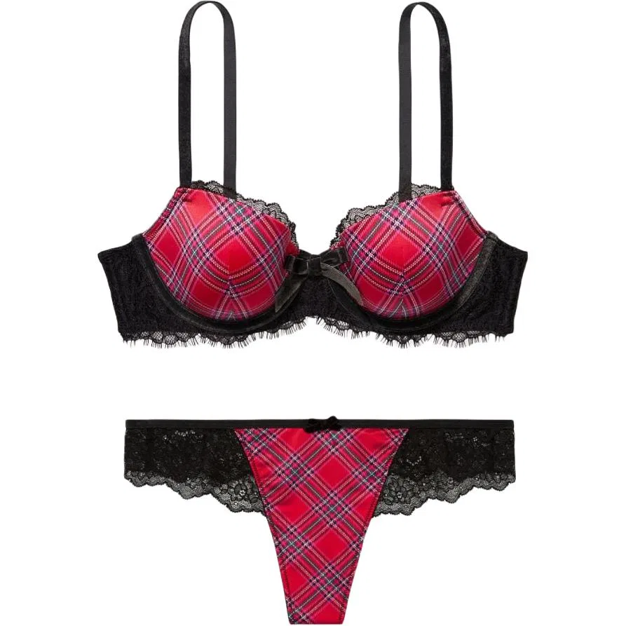 Женское белье комплект Victoria's Secret, Set Red