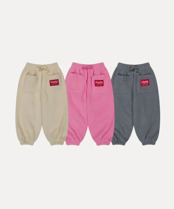 Джоггеры из флиса, Salt Fleece Rototobebe, розовый — фото 2