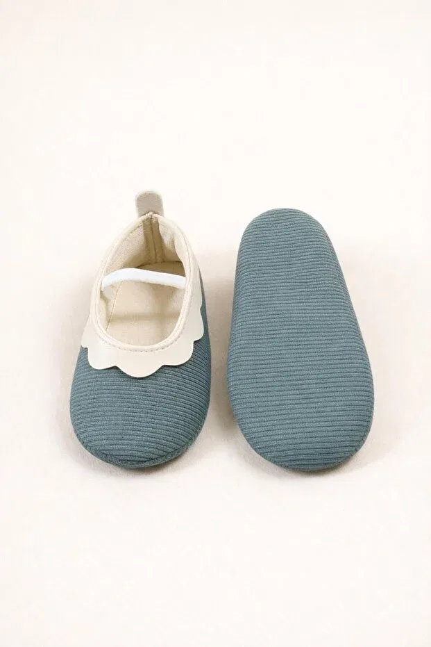 Детские пинетки-тапочки для новорожденных трикотажные Numix Baby Kids, Brown — фото 4