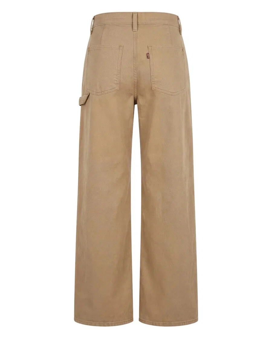 Брюки LEVI'S свободного кроя «WORKWEAR LOOSE STRAIGHT» бежевого цвета — фото 2