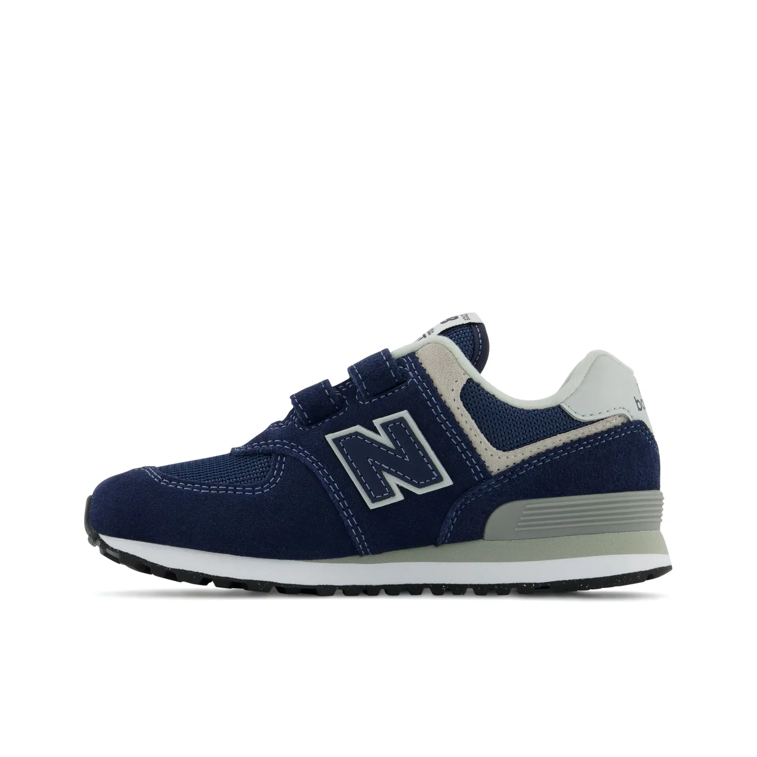 Детские кроссовки для мальчиков с ретро-дизайном 574 New Balance, Navy N — фото 2
