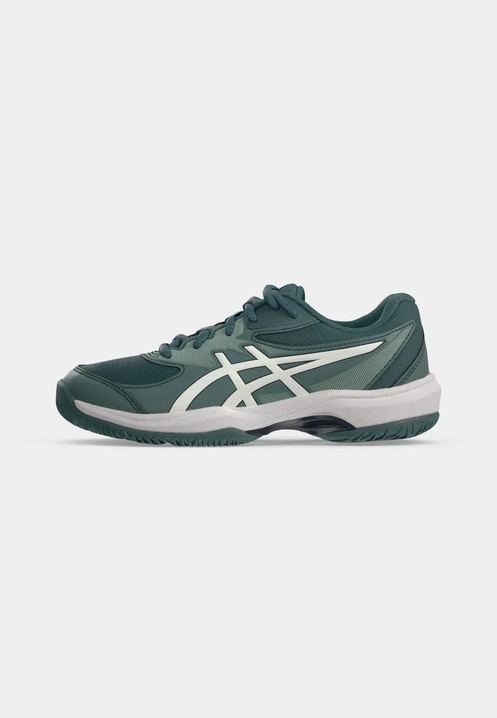 Игровые кроссовки Gel унисекс - теннисные кроссовки для разных типов кортов Asics, Foggy Teal/White — фото 2