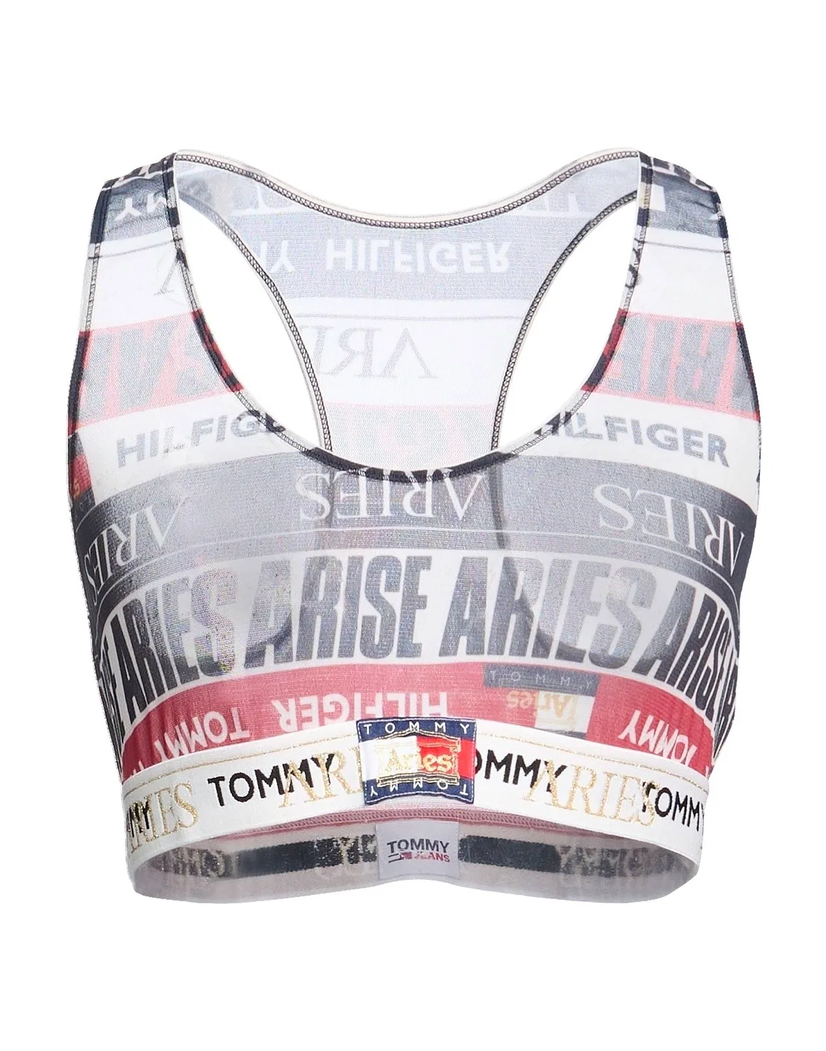 Женский топ без рукавов Tommy X Aries Tommy HILFIGER, черный