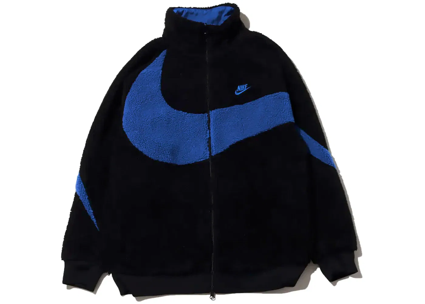 Мужская куртка с принтом Big Swoosh Jacket (Asia Sizing) Nike, Black Game Royale