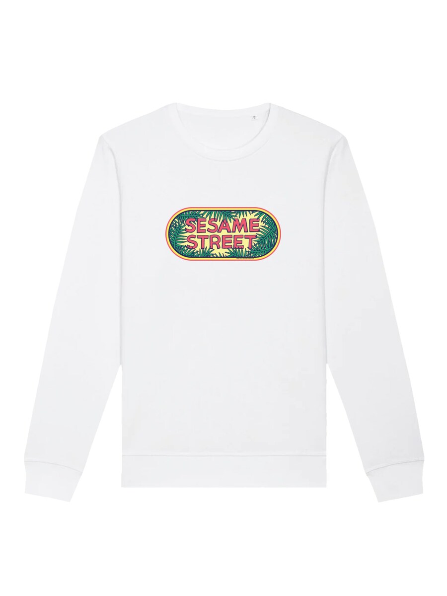 

Свитер F4NT4STIC Sweatshirt Sesamstraße Jungle, белый