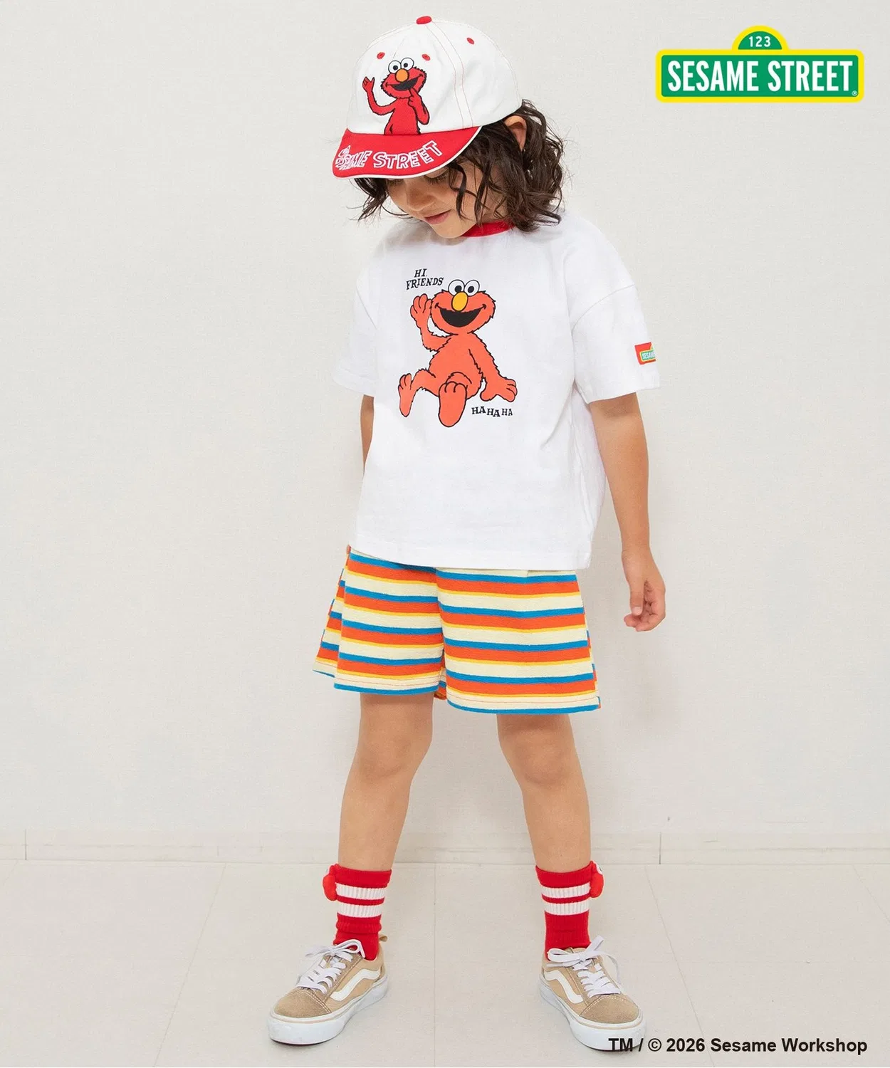 Детские носки с объемным дизайном, модель SESAME STREET, Navy — фото 3