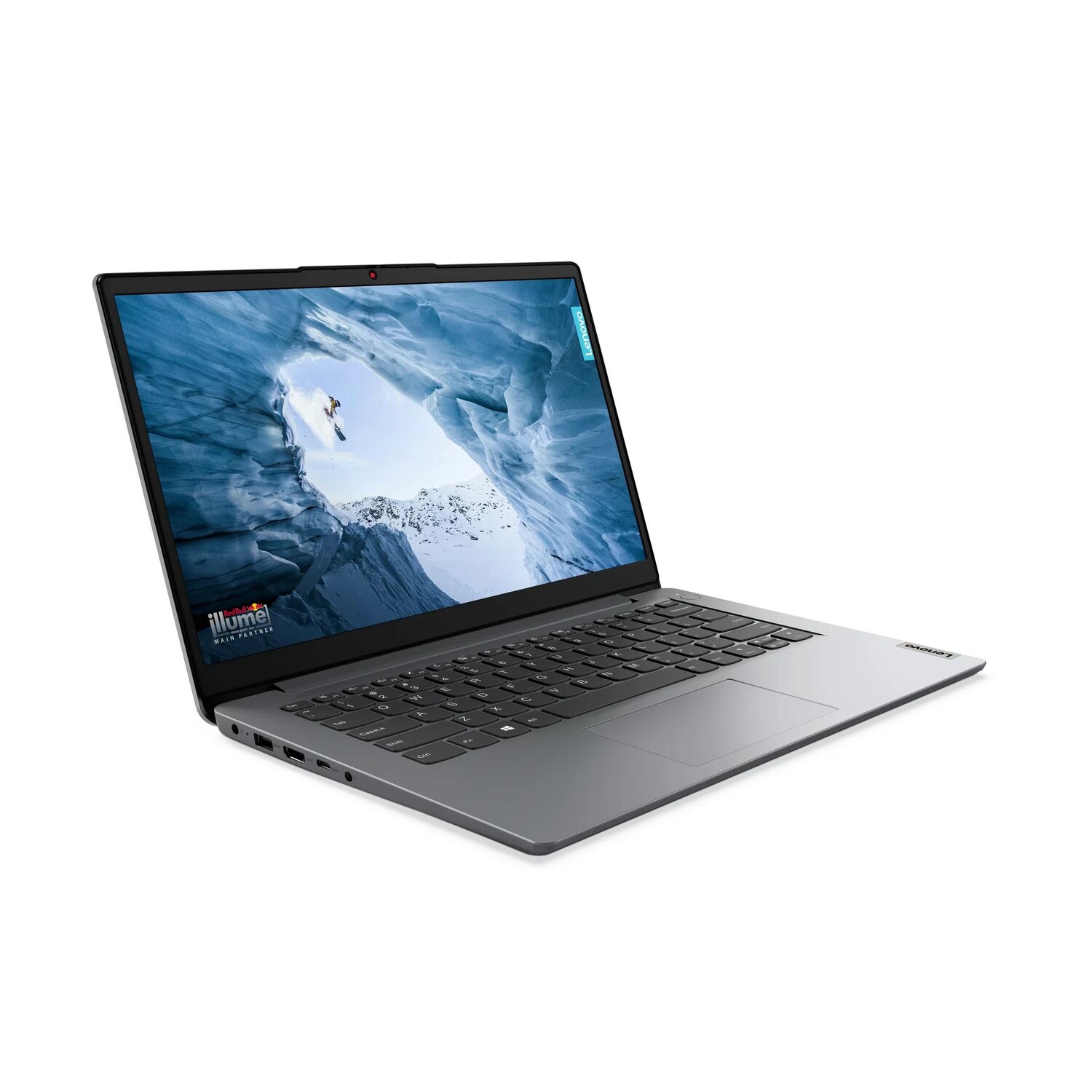 Ноутбук Lenovo IdeaPad 1i 14'', 4 Гб/128 Гб, серый, английская клавиатура — фото 3