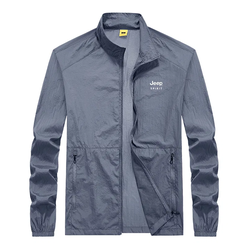 Детская куртка с воротником-стойкой JEEP SPIRIT, Dark Gray