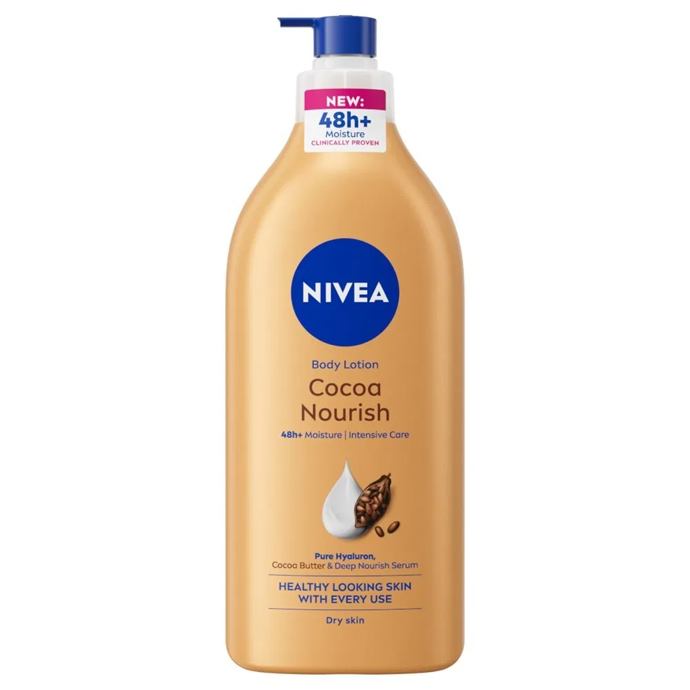 Бальзам для тела 625 мл с маслом какао Cocoa Butter Nivea, Inna