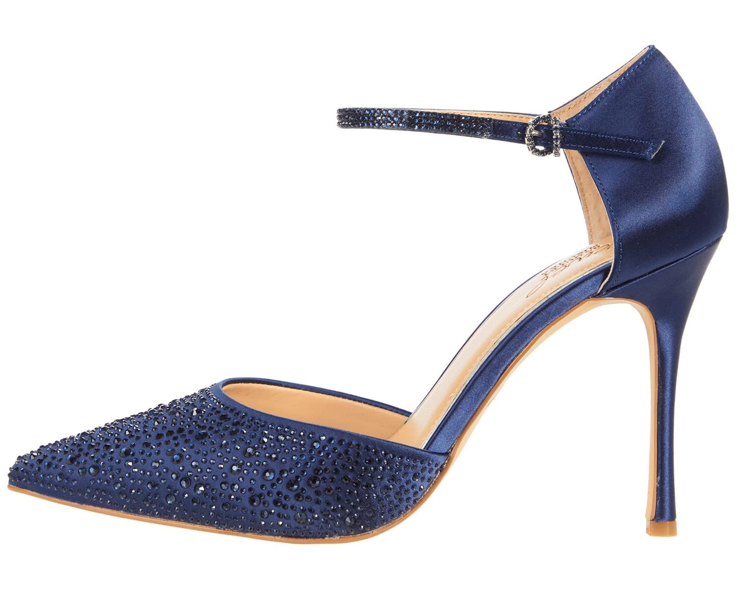 

Туфли на каблуках Jailene Jewel Badgley Mischka, синий