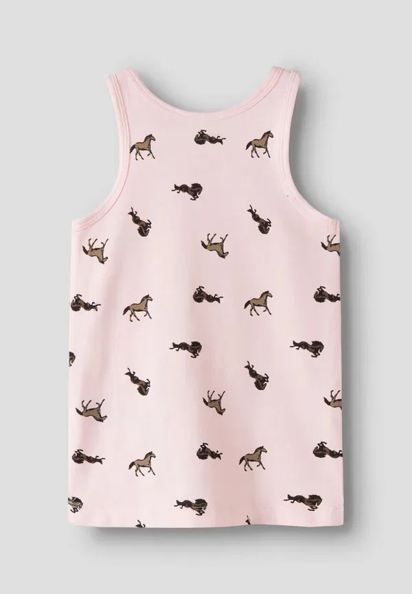 Топ без рукавов с принтом животных Nmftank top 2p ballerina horse noos Name It, ballerinapack:w/ ballerina — фото 3
