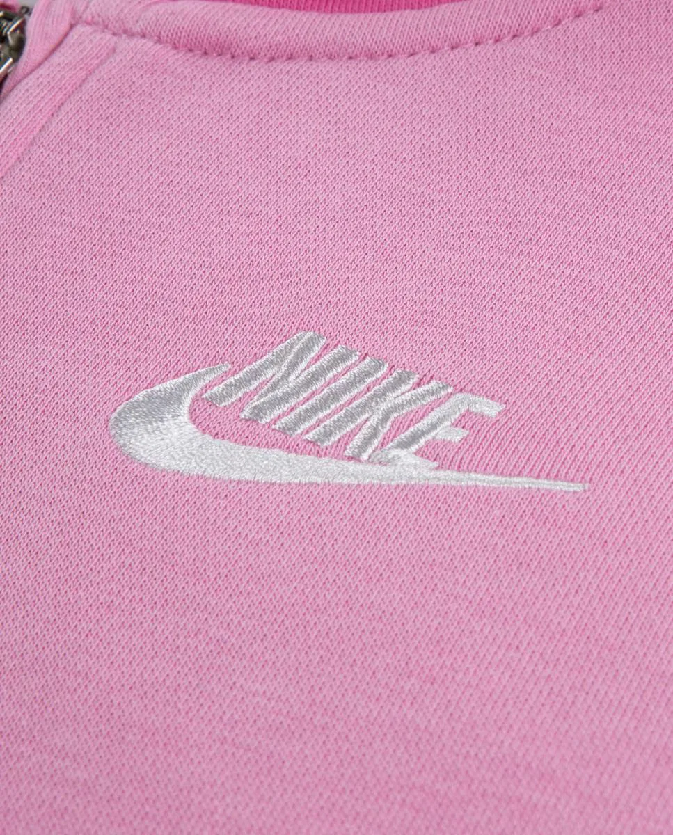 Комплект Nike Lifestyle из худи и футболки (2 предмета) - розовый — фото 3