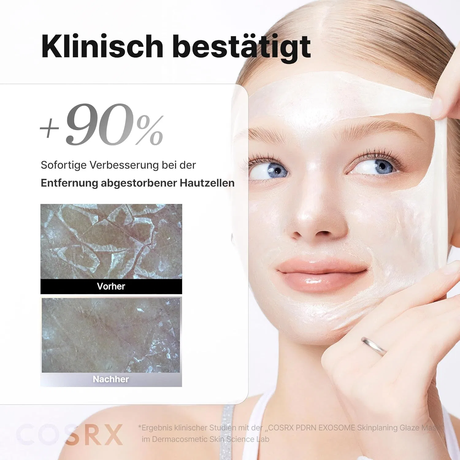 Маска для лица Cosrx — Ночная «PDRN Exosome Skinplaning Glaze» от — фото 4
