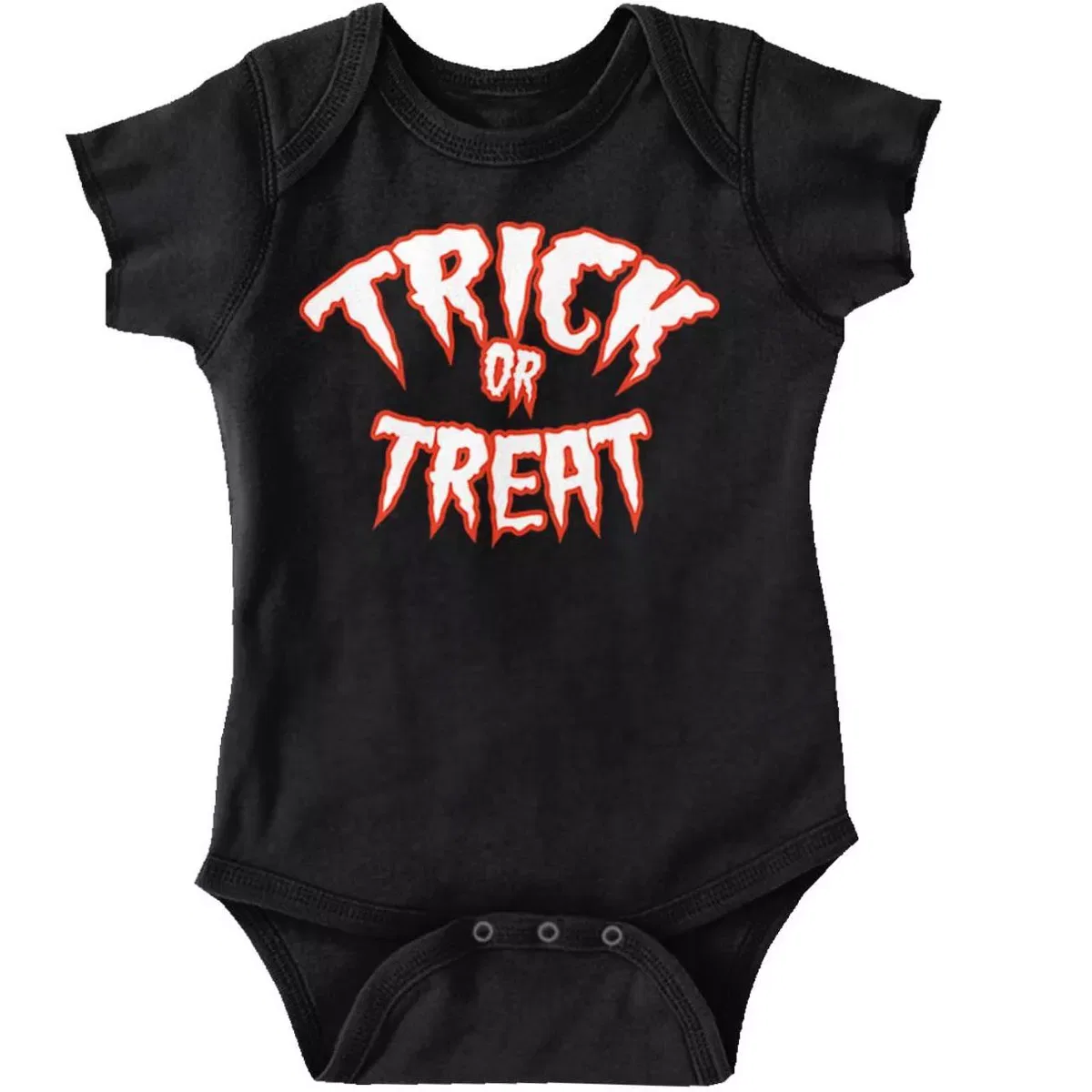 Детский боди-комбинезон с принтом Classic Halloween Trick or Treat Brisco Brands, Black