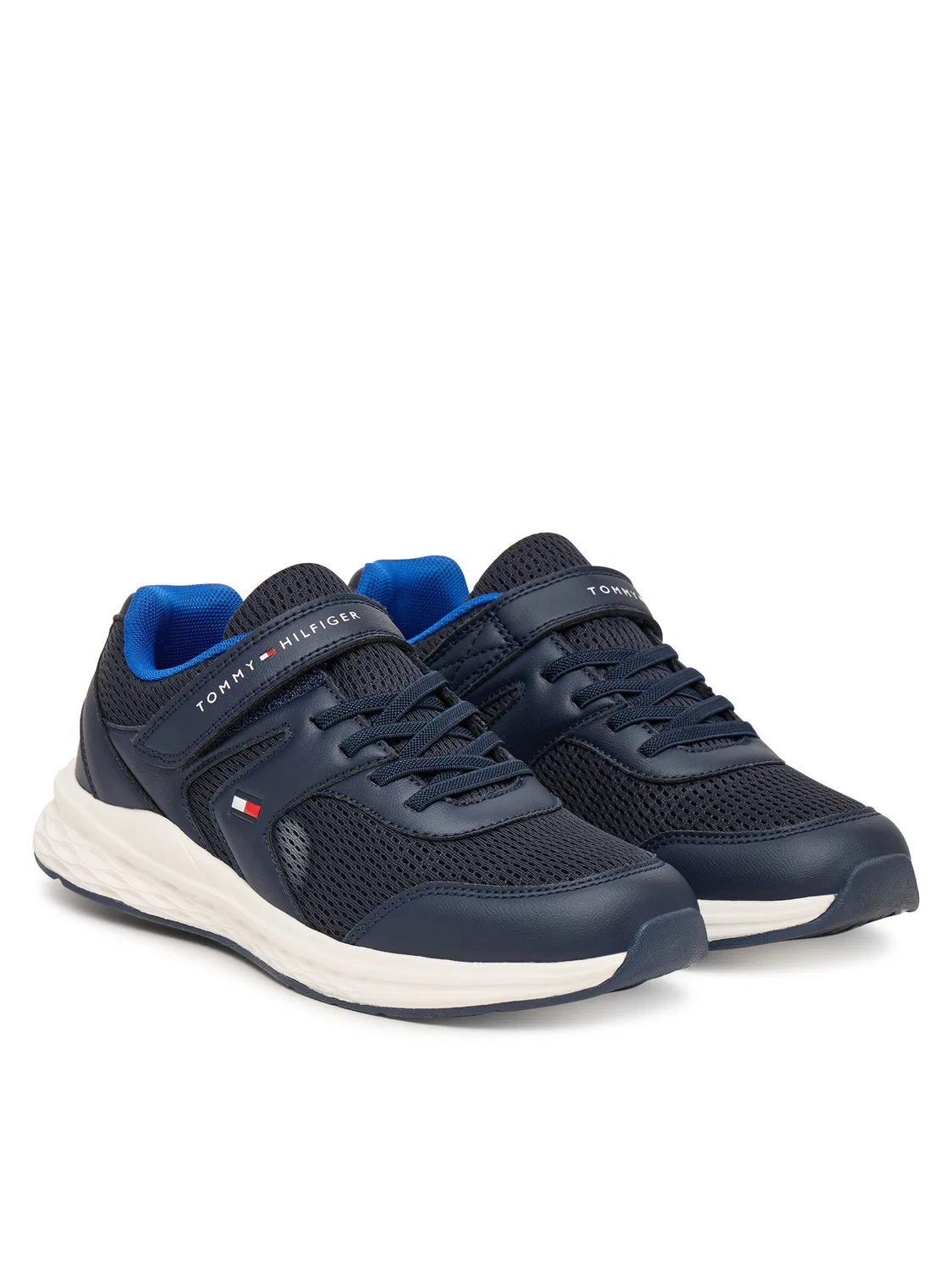 Кроссовки для мальчика Low Cut Lace-Up Tommy Hilfiger, темно-синий — фото 2