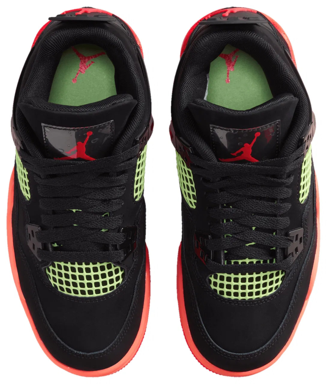Кроссовки для мальчиков Air 4 Retro Jordan, цвет Red/Black/Orange — фото 4