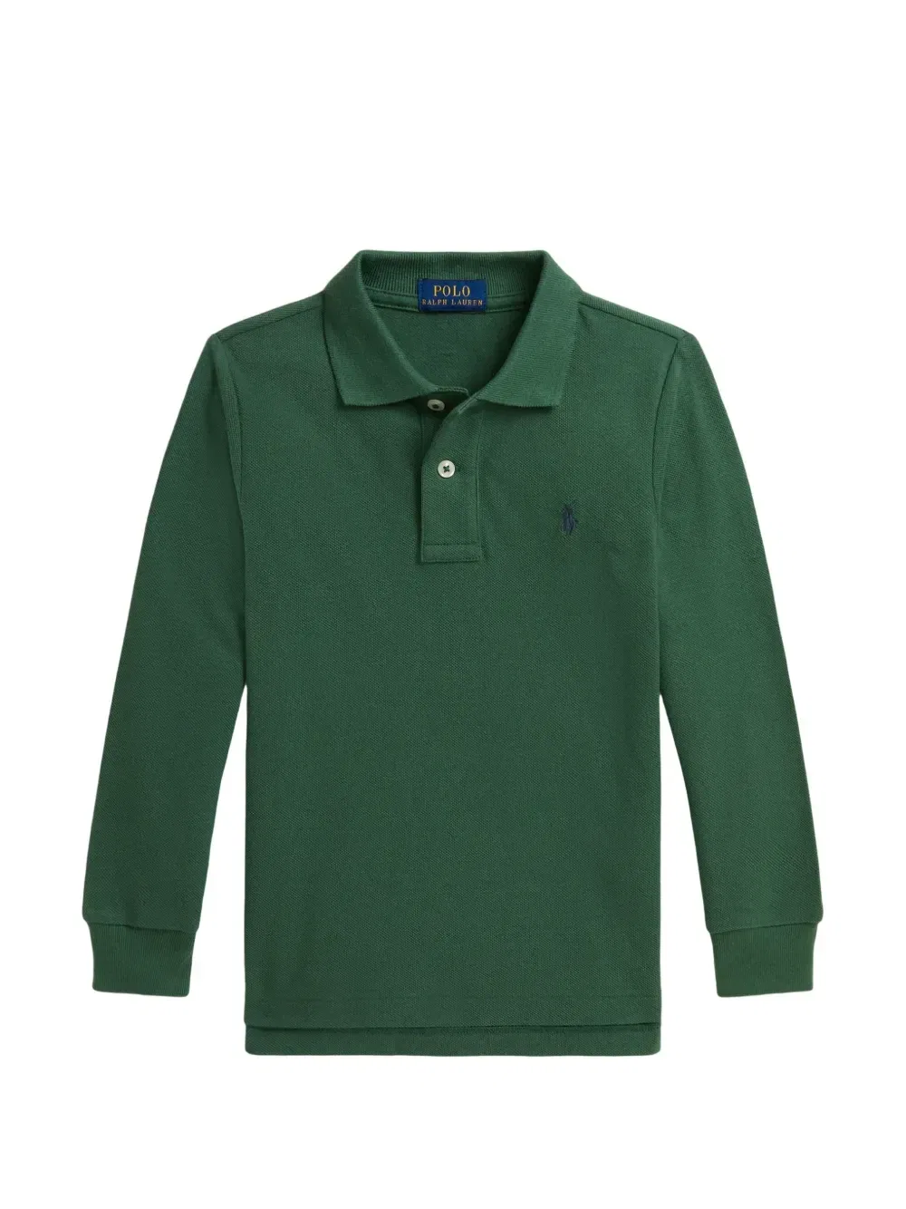 Рубашка поло с длинными рукавами Polo Ralph Lauren Kids, зеленый