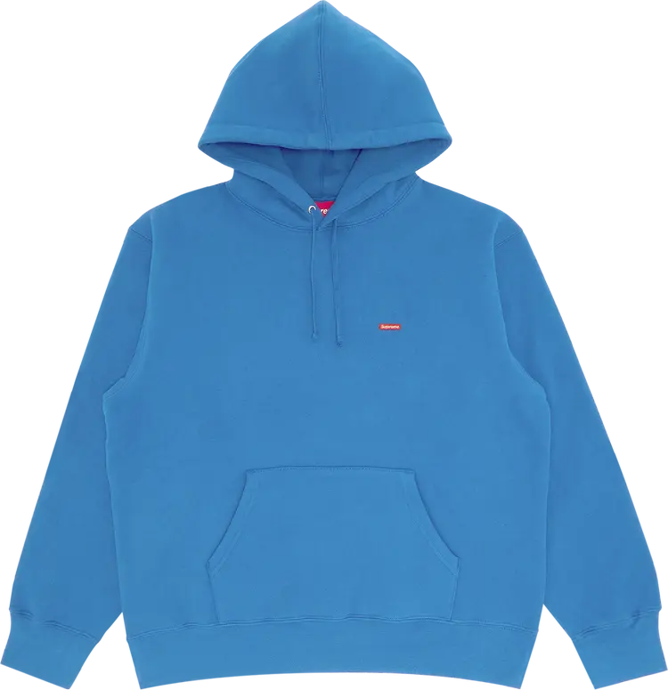 

Толстовка Supreme Small Box Hooded Sweatshirt 'Pale Royal', синий