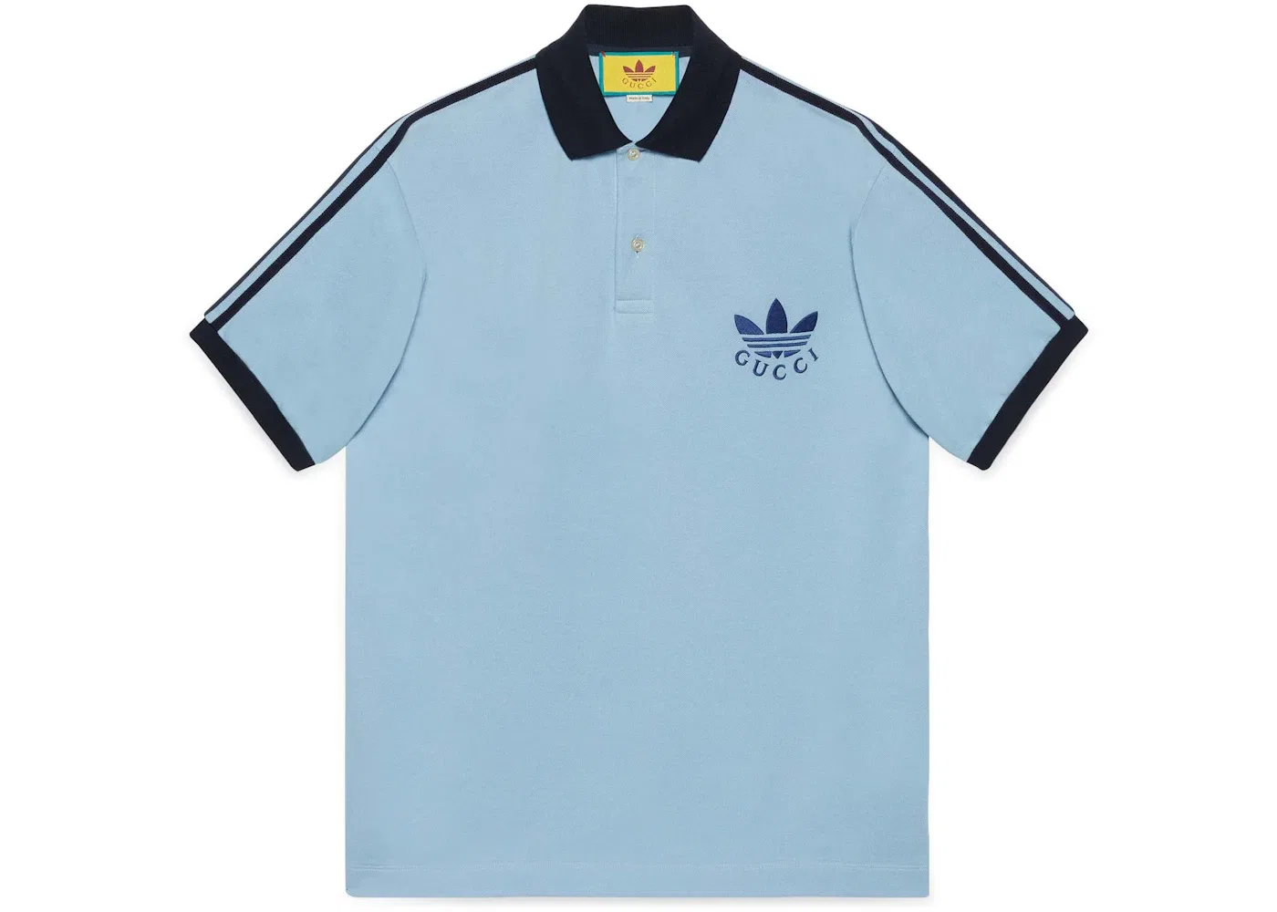 Мужское поло с коротким рукавом Polo Shirt Gucci, Blue