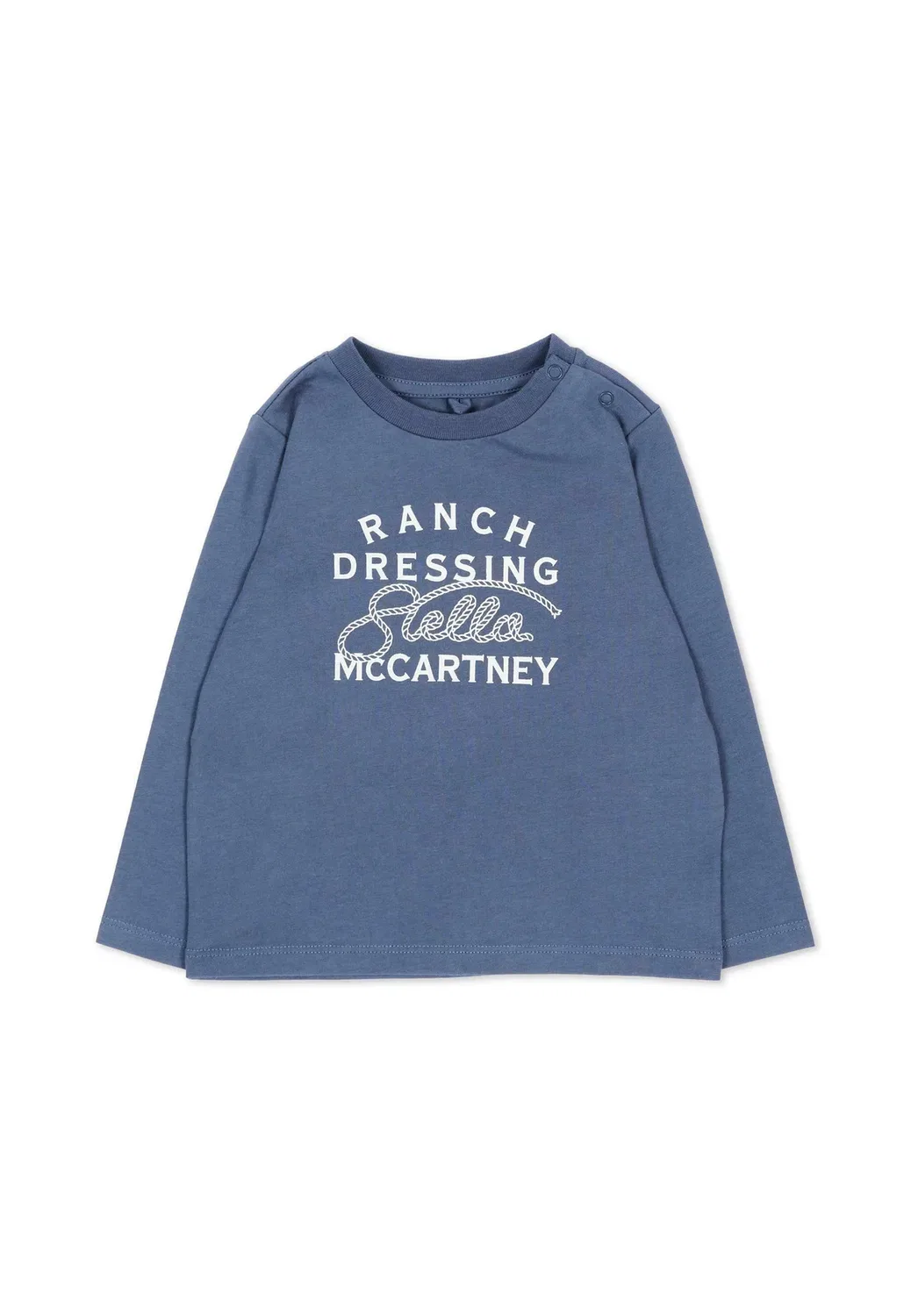 Футболка - топ с длинными рукавами Stella Mccartney Kids, Blue
