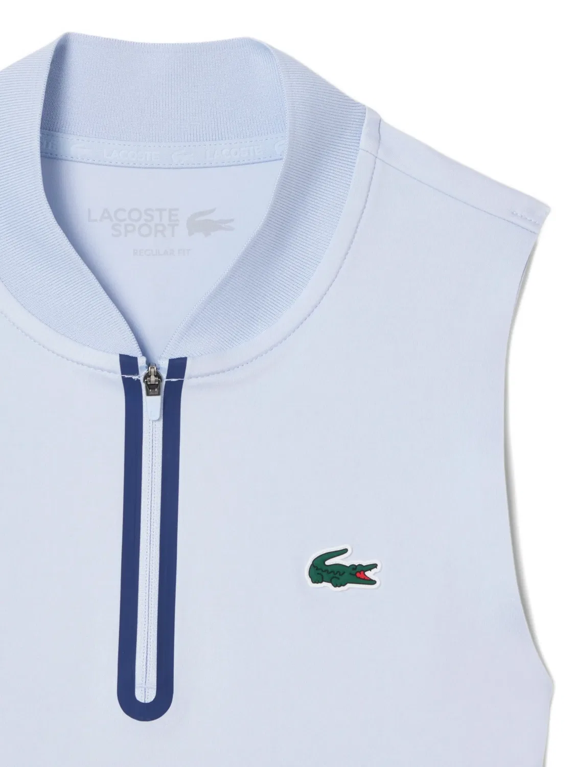 Lacoste Спортивный топ на молнии, синий — фото 2