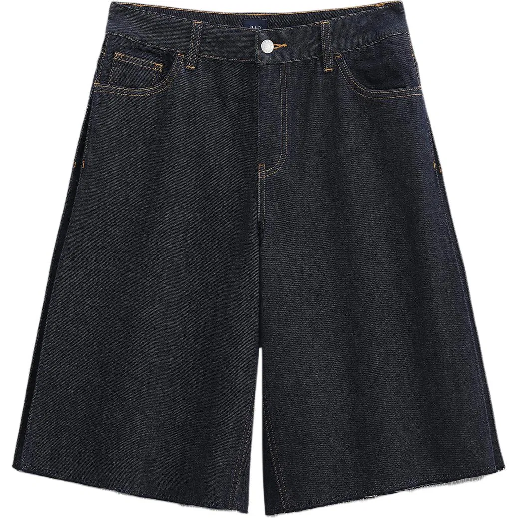 Женские джинсовые шорты GAP, Medium Washed — фото 4