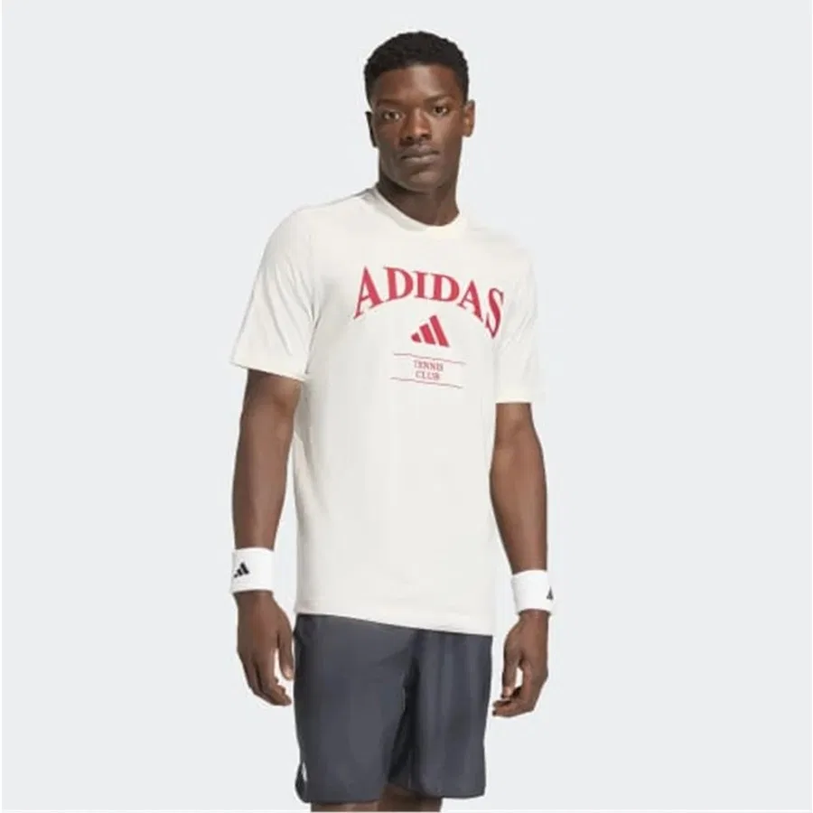 Футболка спортивная с коротким рукавом Hrtg Tns G T adidas, Черный — фото 2