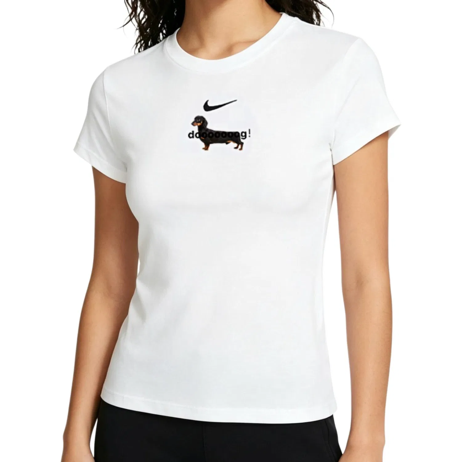 Футболка Sportswear Nike, White — фото 4