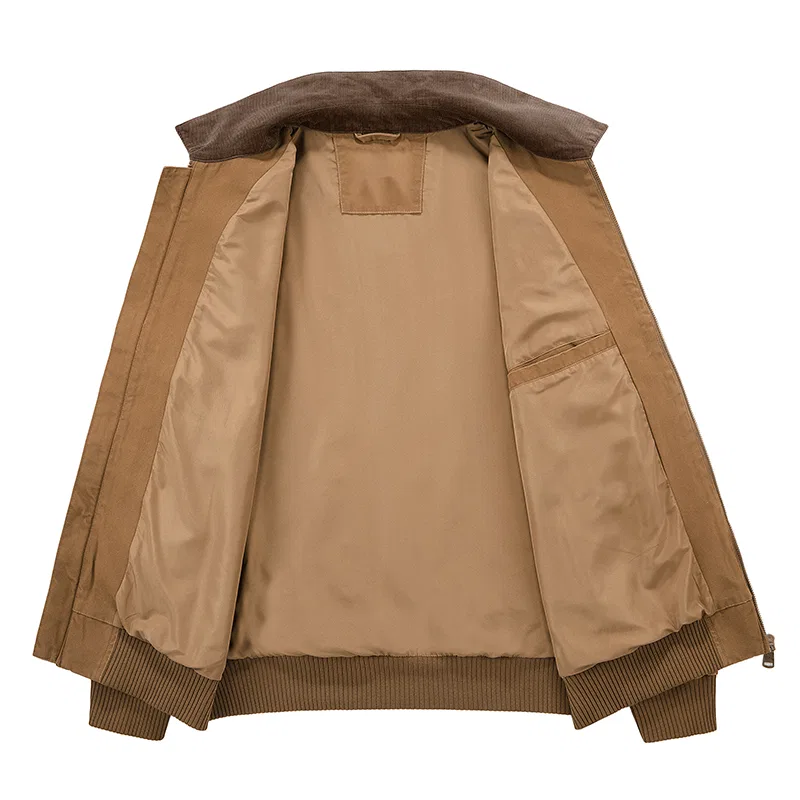 Детская куртка-бейсболка с воротником, модель Workwear, JEEP SPIRIT, Earth Yellow — фото 4