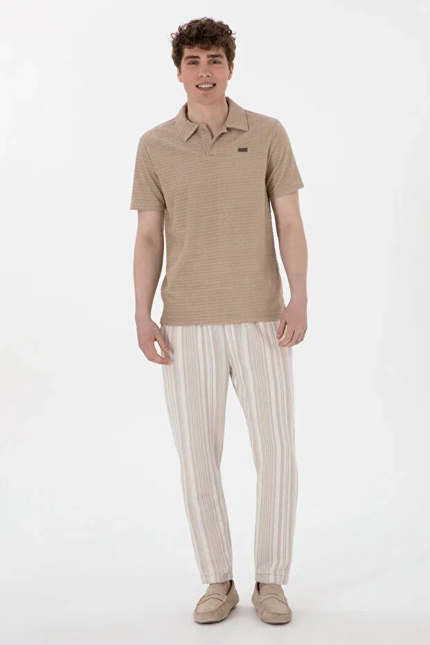 Мужские спортивные штаны с прямым кроем U.S. Polo Assn., Beige
