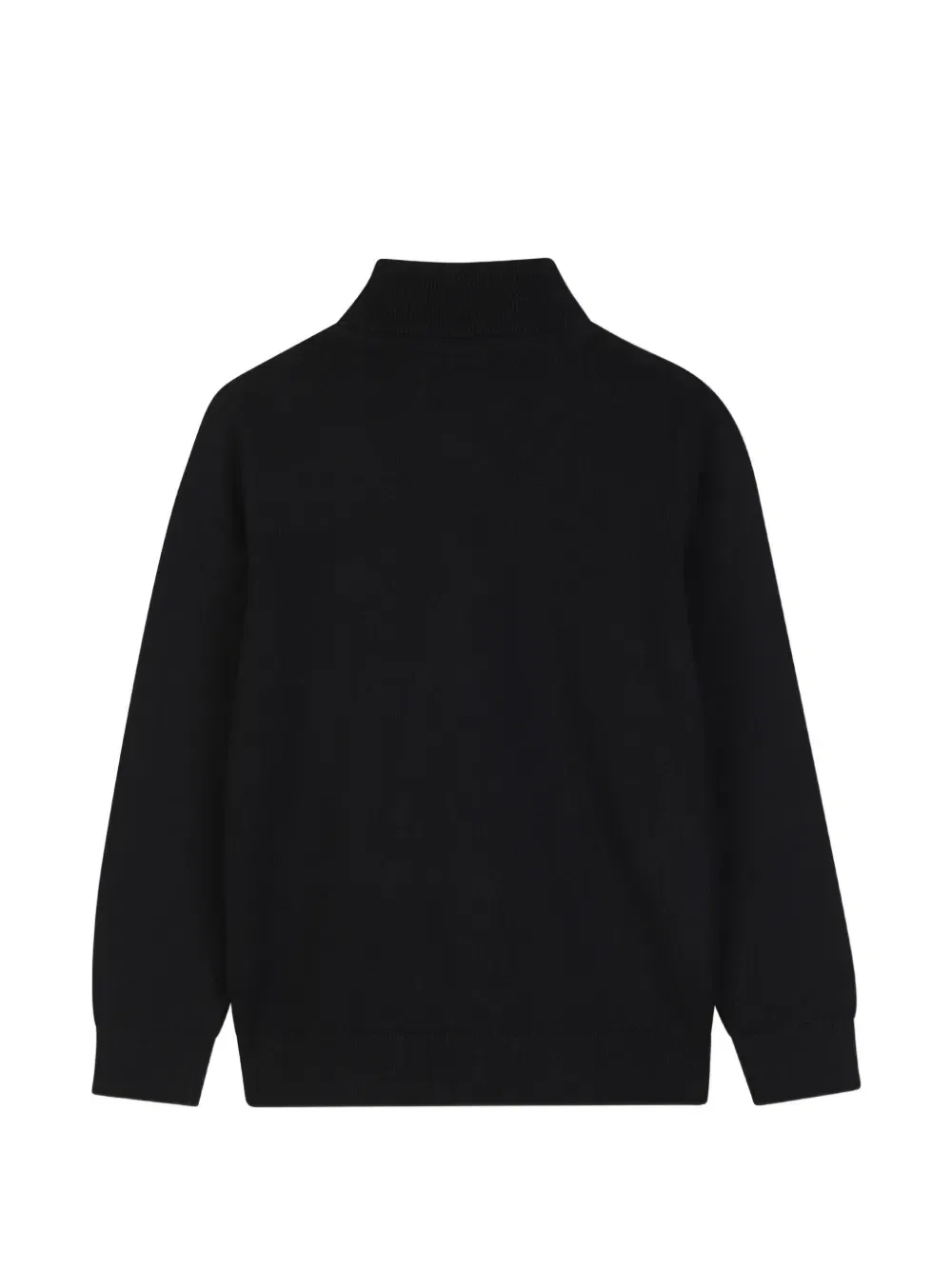 Кардиган на молнии с нашивкой-логотипом Boss Kidswear, черный — фото 2