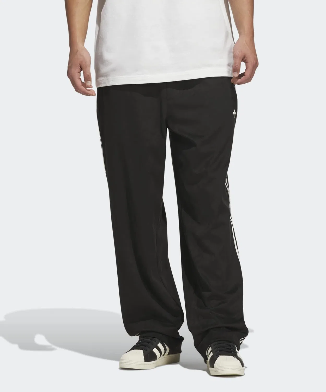 Мужские спортивные штаны свободного кроя с принтом Vintage Superfire, Adidas, Black — фото 3