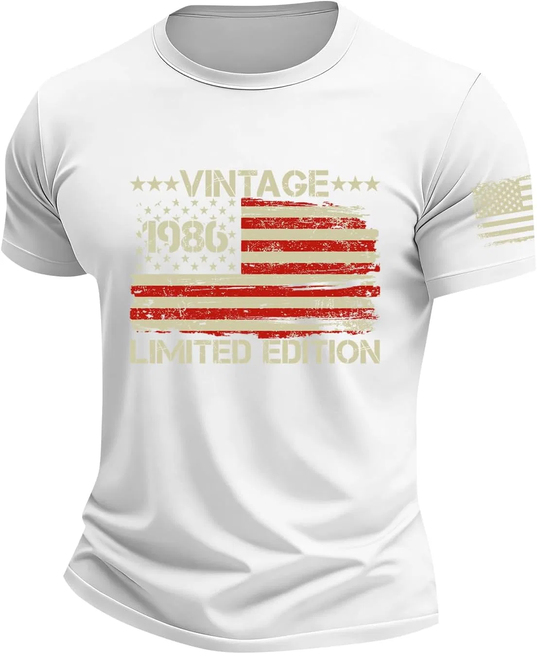 Мужская футболка America 250th Anniversary, 5 - White — фото 4