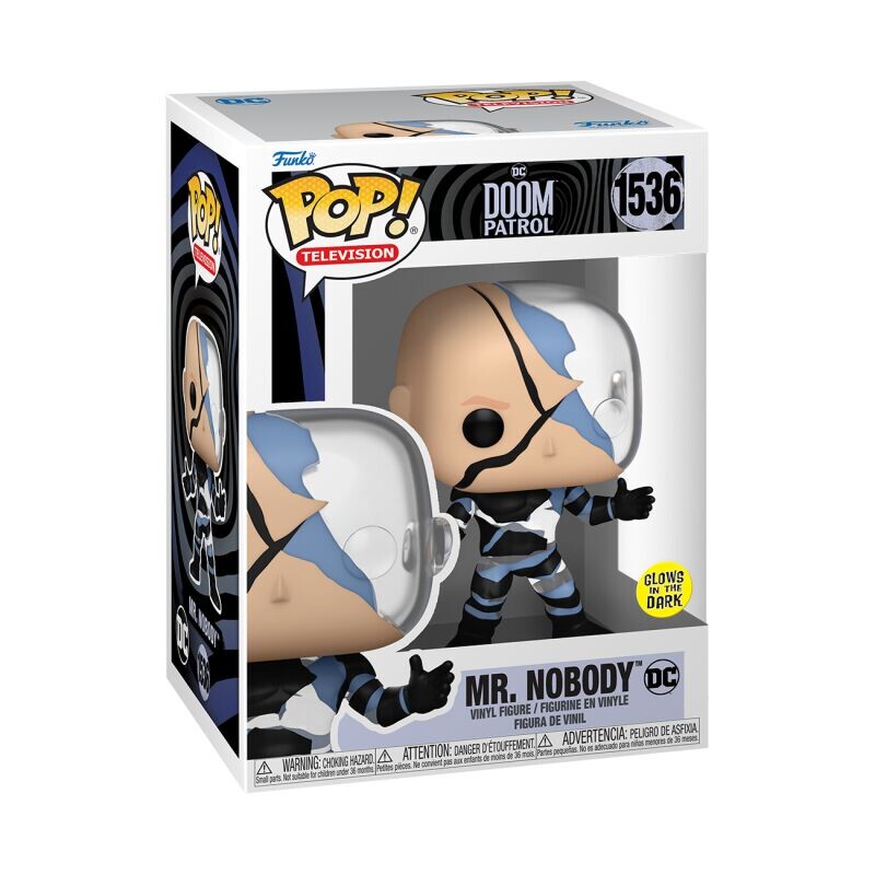 

Виниловая фигурка Mr. Nobody (Glow in the Dark) Vinyl Figur 1536 от Doom Patrol