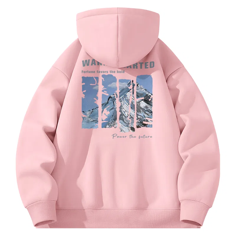 Детский свитшот высокий стиль MINISO, Sherpa Thermal Pink