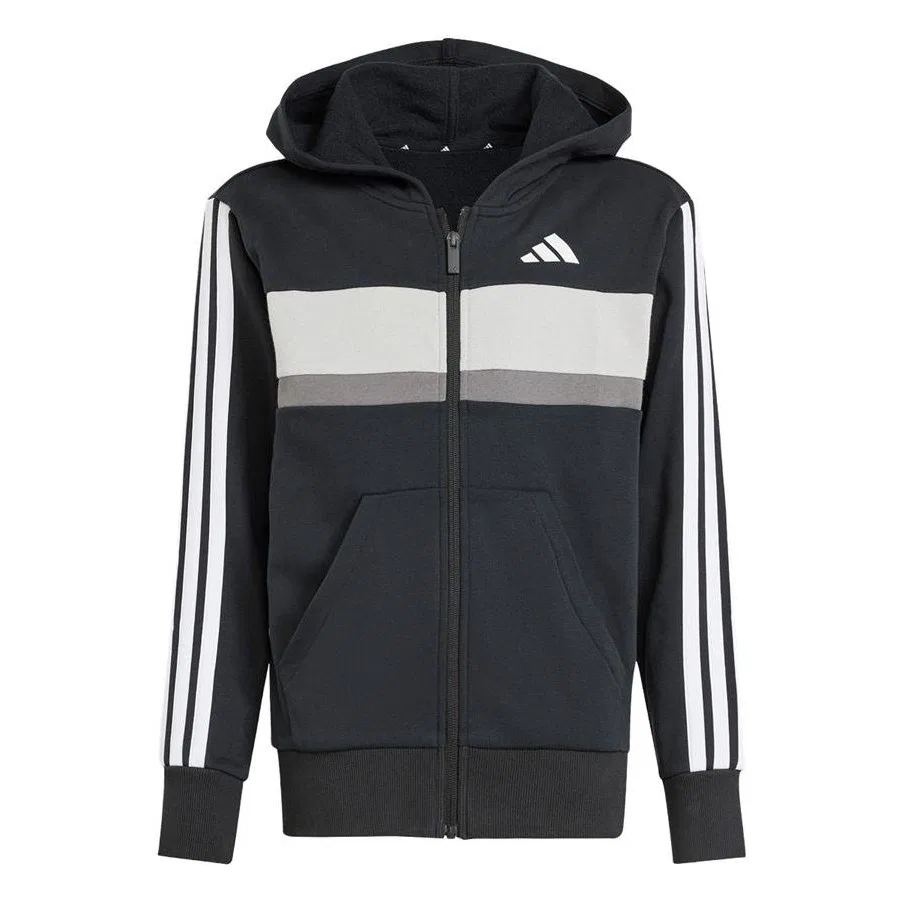 Детский спортивный костюм с длинным рукавом adidas, Черный