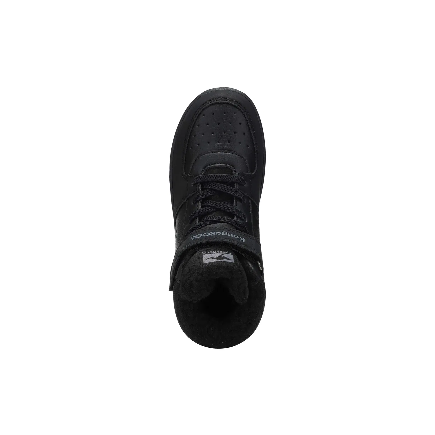Детские кроссовки с водонепроницаемым верхом KangaROOS, Jet Black/Steel Grey — фото 4