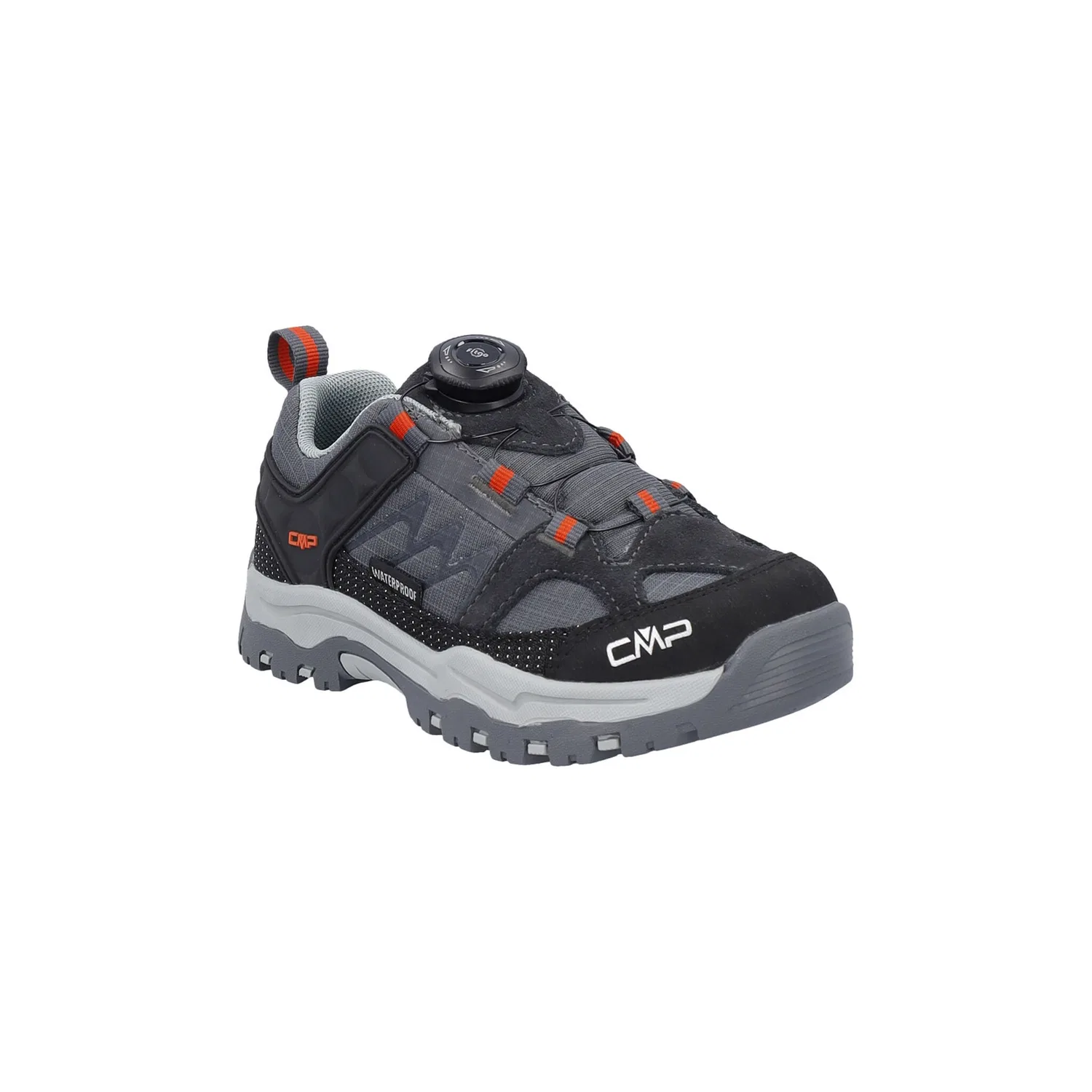 Детские ботинки для активного отдыха с системой FitGo CMP, Anthracite/Black