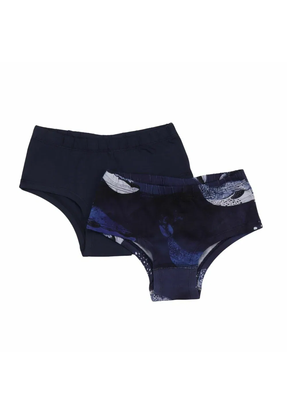 Набор трусов «Синие киты» Walkiddy, Dark Blue