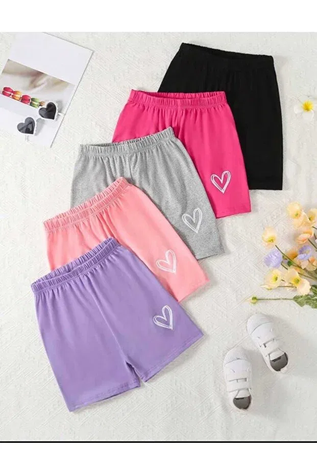 Детские шорты для девочек хлопковые Vestir Bien, Multicolor