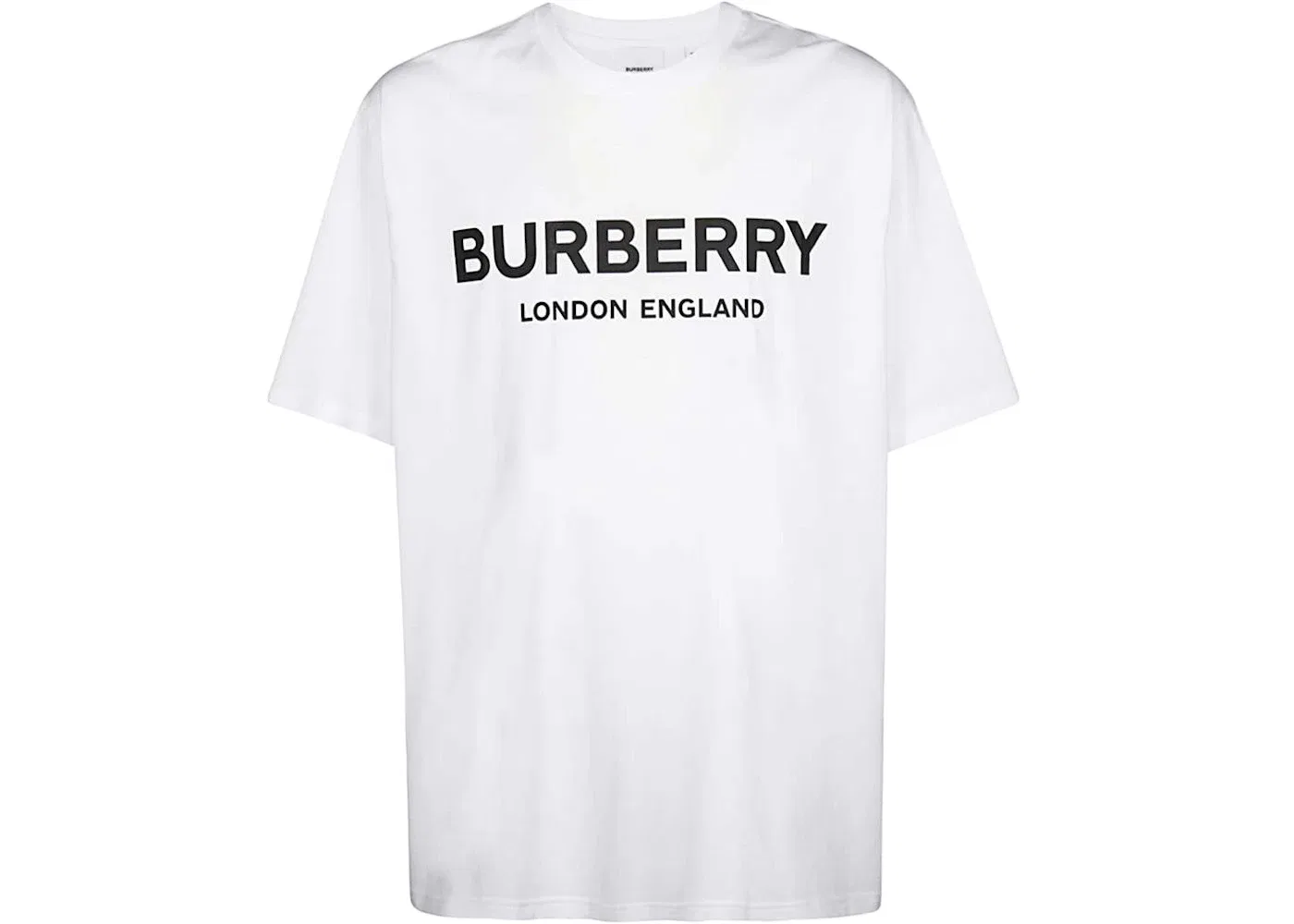 Мужская футболка с принтом Burberry Logo Print SS22 Burberry, Белая