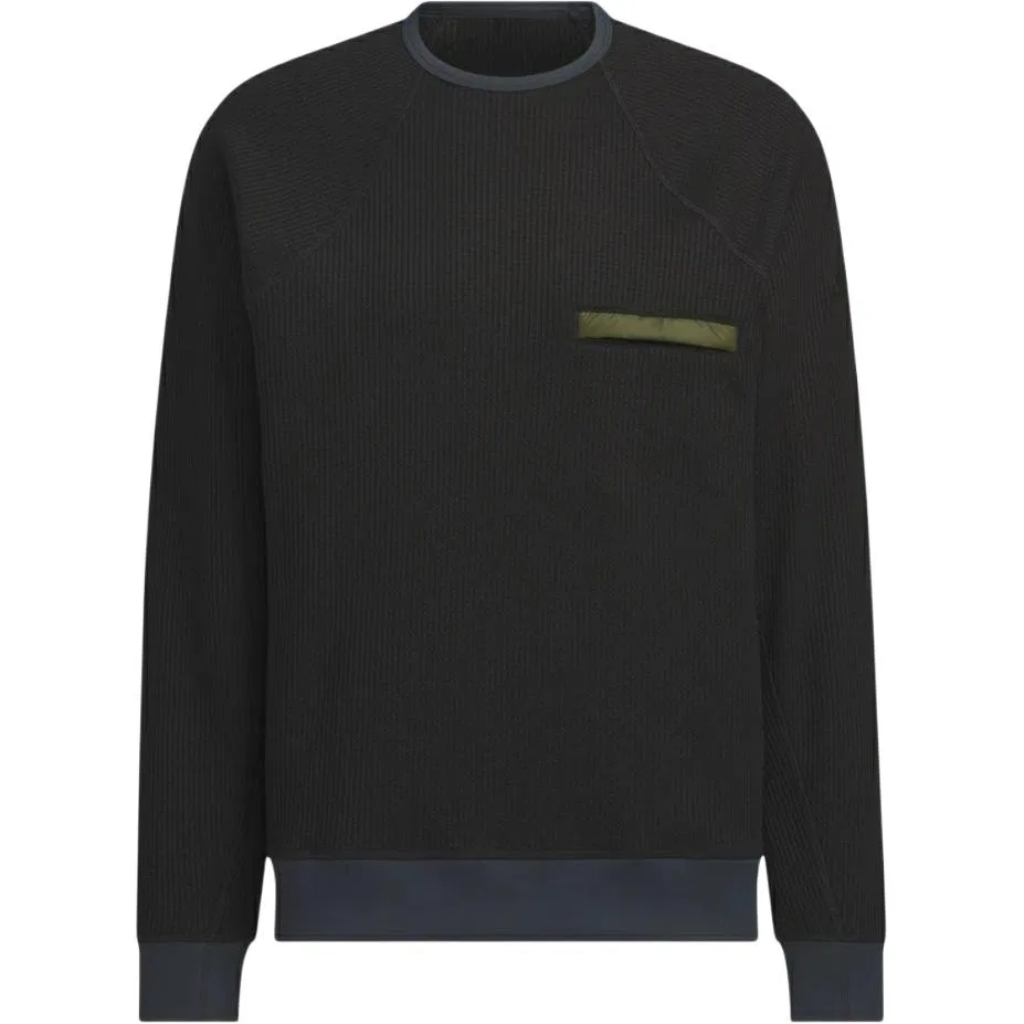 Мужская футболка с длинным рукавом CLIMAWARMCITY ESCAPE CE WAFFLE Adidas, Black