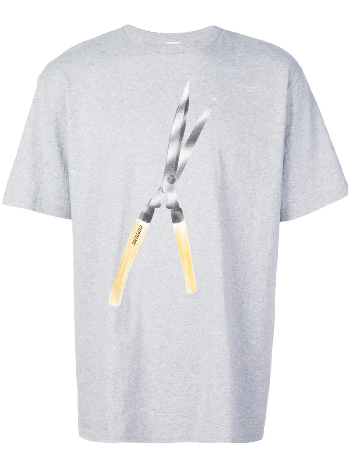 Supreme Футболка Shears серый