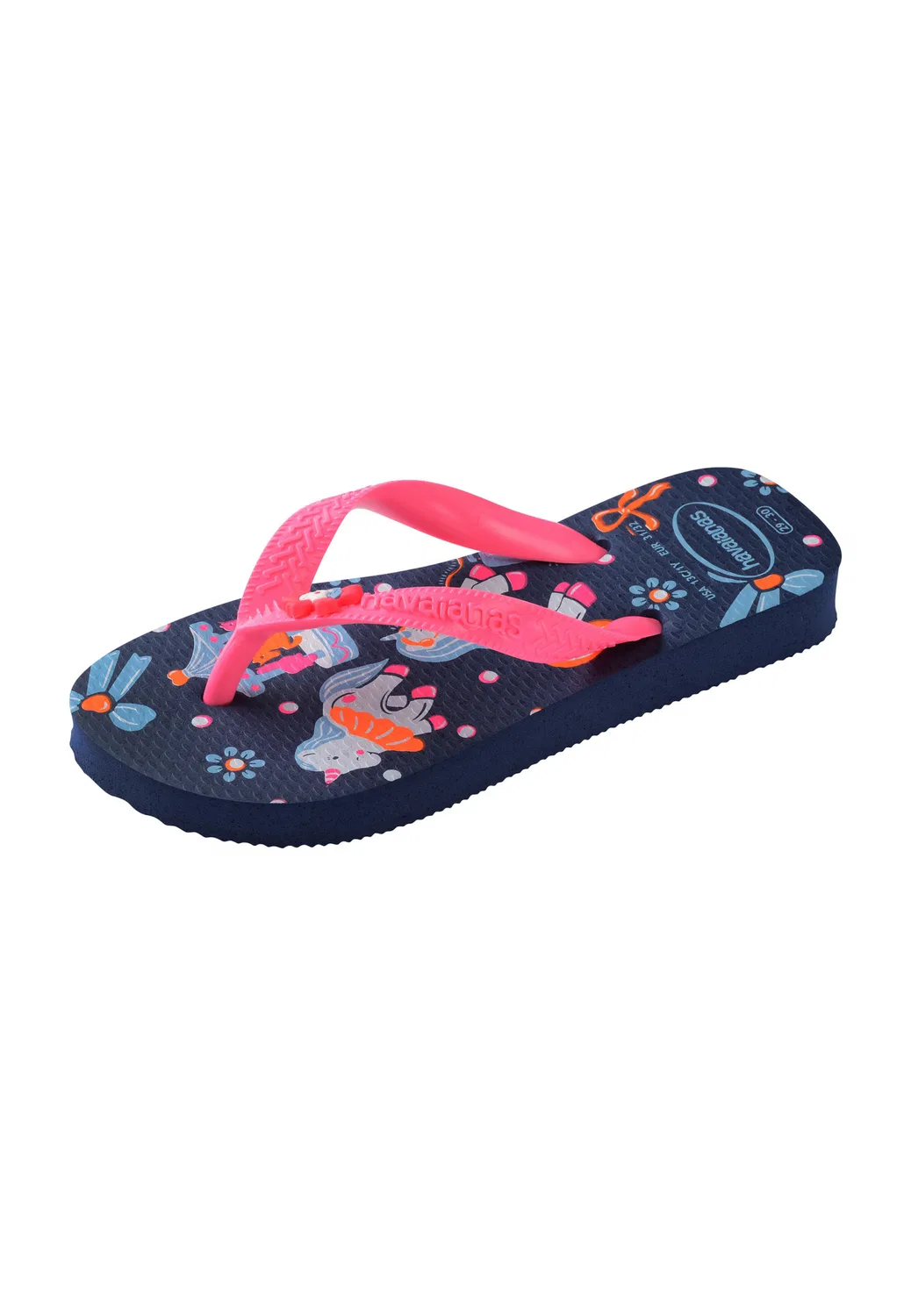Сандалии Havaianas Fantasy розового цвета