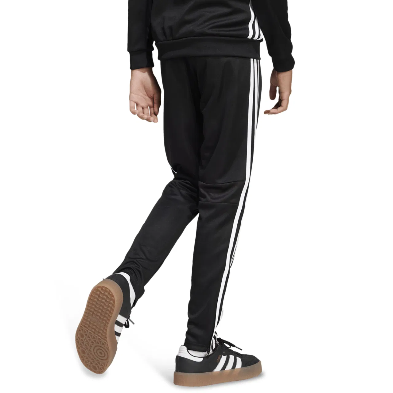 Мальчиковые тренировочные брюки Tiro 25 Essentials Adidas, черный/белый — фото 2