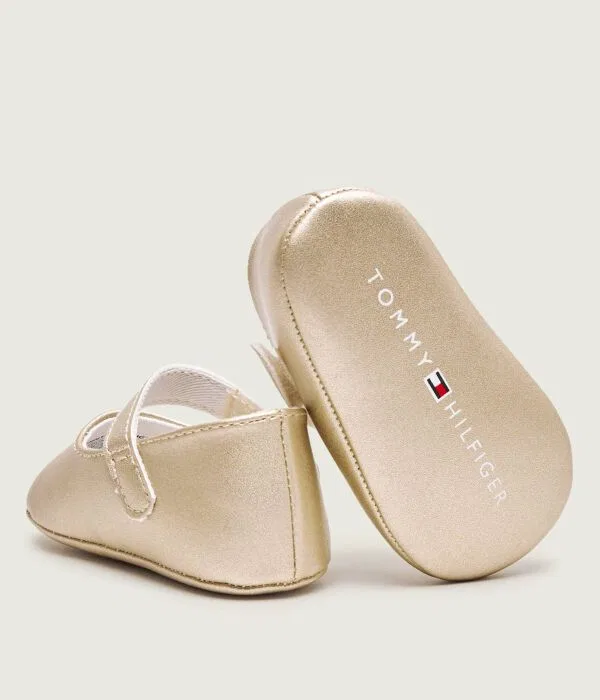 Детские ботиночки для первых шагов Tommy Hilfiger, Oro — фото 4
