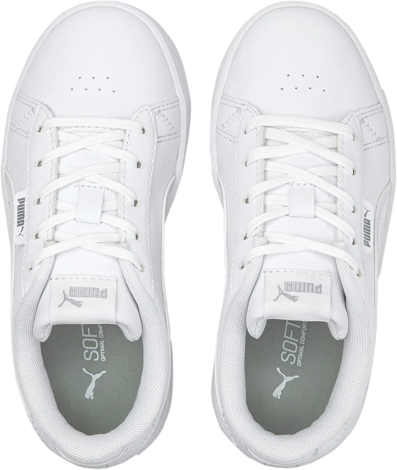 Детские кроссовки Jada PUMA, Puma White-Puma Silver — фото 2
